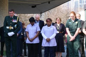 London-emergency-services-and-Marie-Curie-Healthcare-Assistant-Minutes-Silence-for-National-Day-of-Reflection-1-300x200.jpg